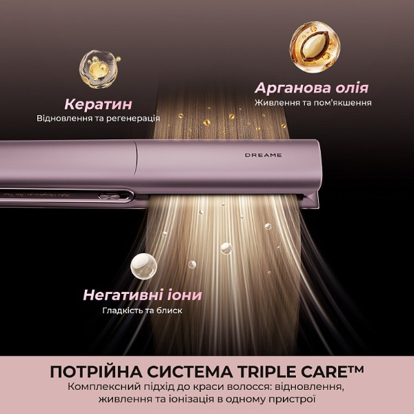Фото - Выпрямитель волос Dreame Aero Straight Pro Rosy Purple (AMS02A-RP)